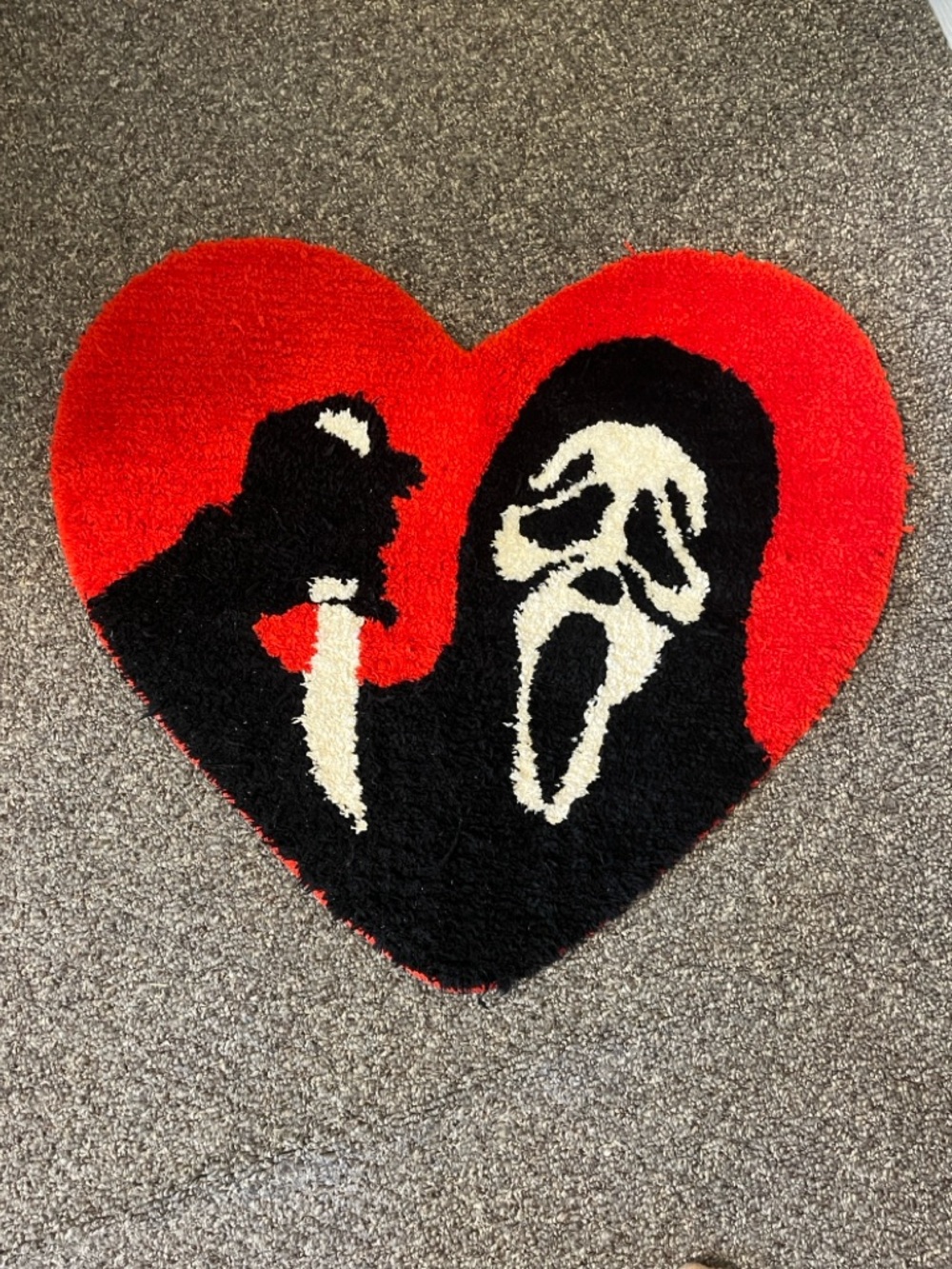 Ghostface rug